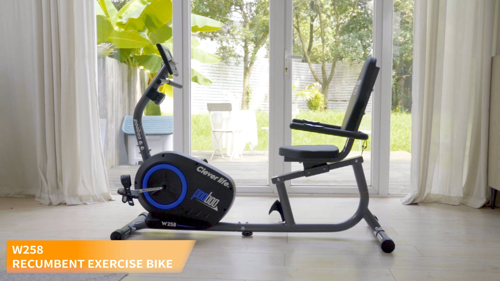 Magnetic Recumbent Exercise Bike for Home – Stationary Cycling Fitness & Cardio Training