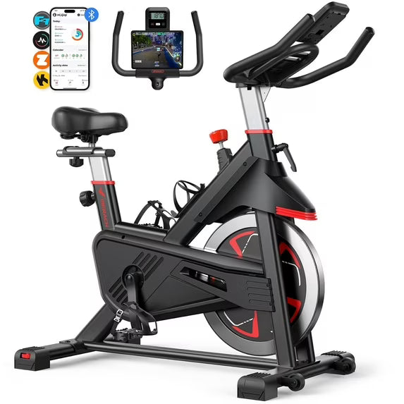 xercise Bike S38 – Magnetic Indoor Cycling Bike with App, 300lbs Capacity, Comfortable Seat & Tablet Mount