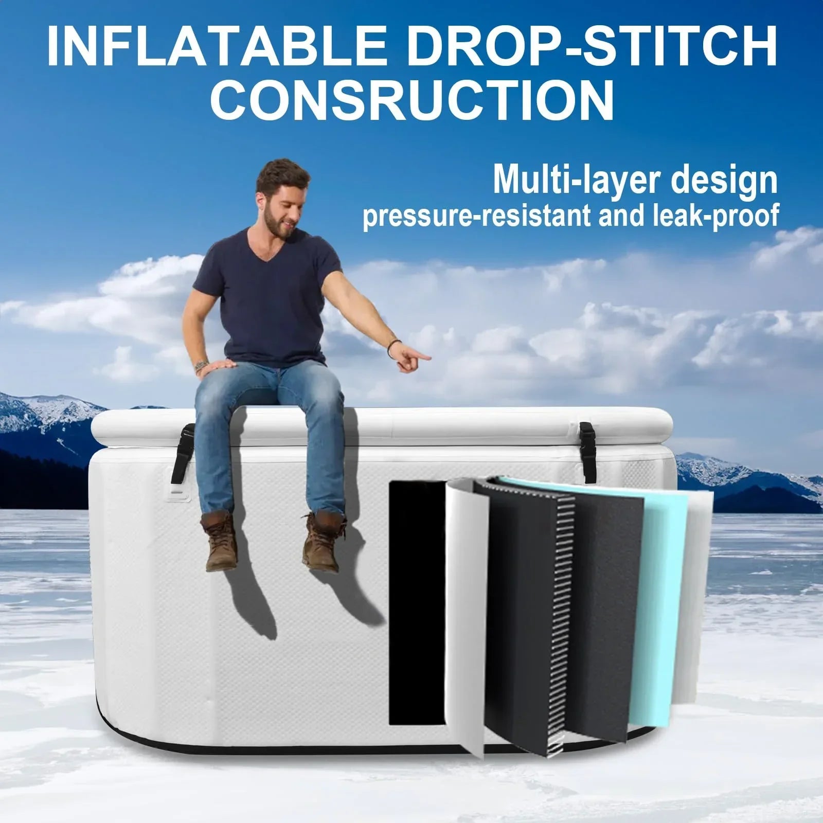 Ultimate Inflatable Cold Plunge Tub