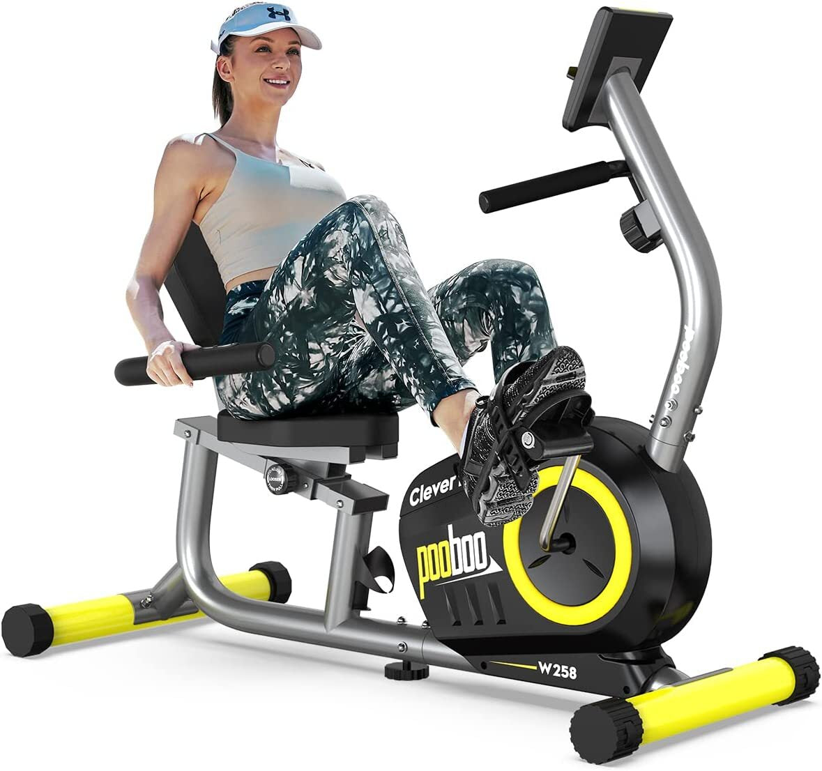 Magnetic Recumbent Exercise Bike for Home – Stationary Cycling Fitness & Cardio Training