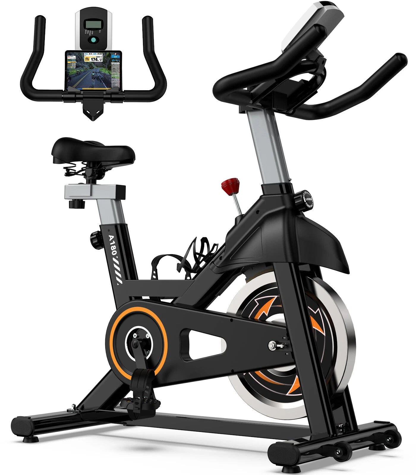 Home Exercise Bike – Indoor Cycling Stationary Bicycle for Cardio & Full Body Workout